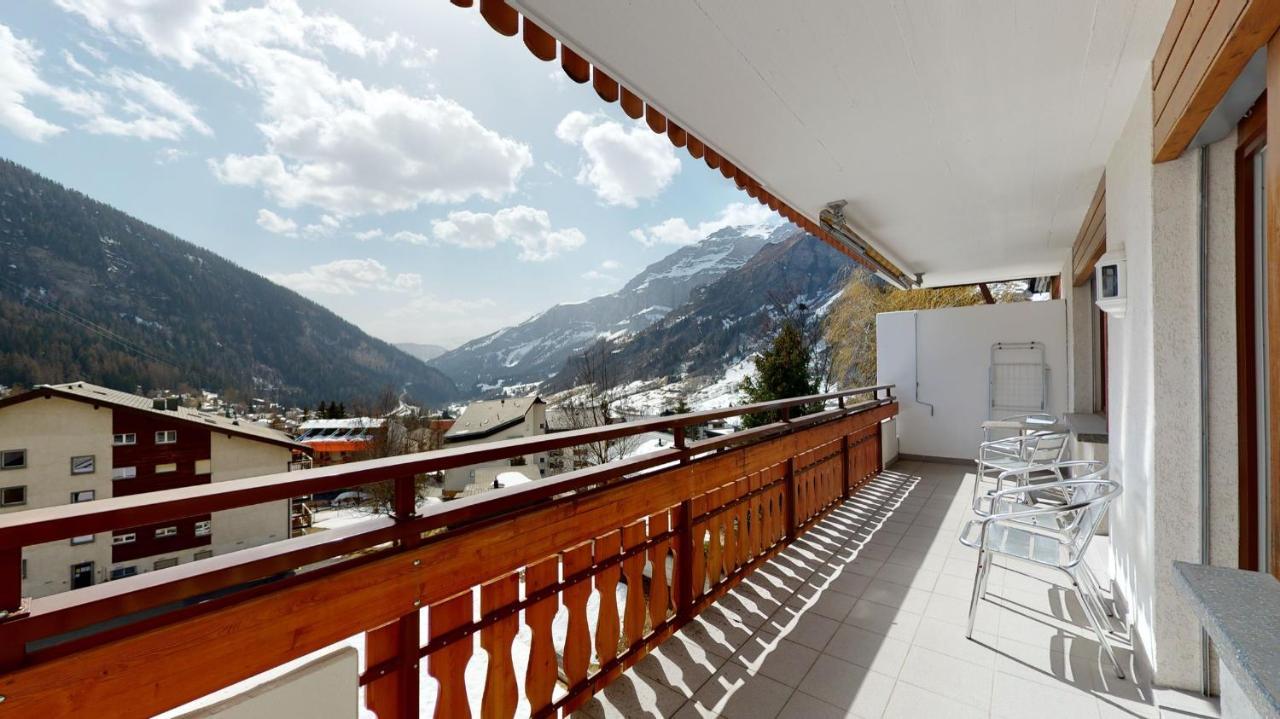 Gonenstein Residence In Leukerbad, Entire Apartment/Studio With Balcony Zewnętrze zdjęcie