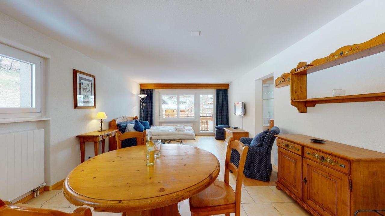 Gonenstein Residence In Leukerbad, Entire Apartment/Studio With Balcony Zewnętrze zdjęcie