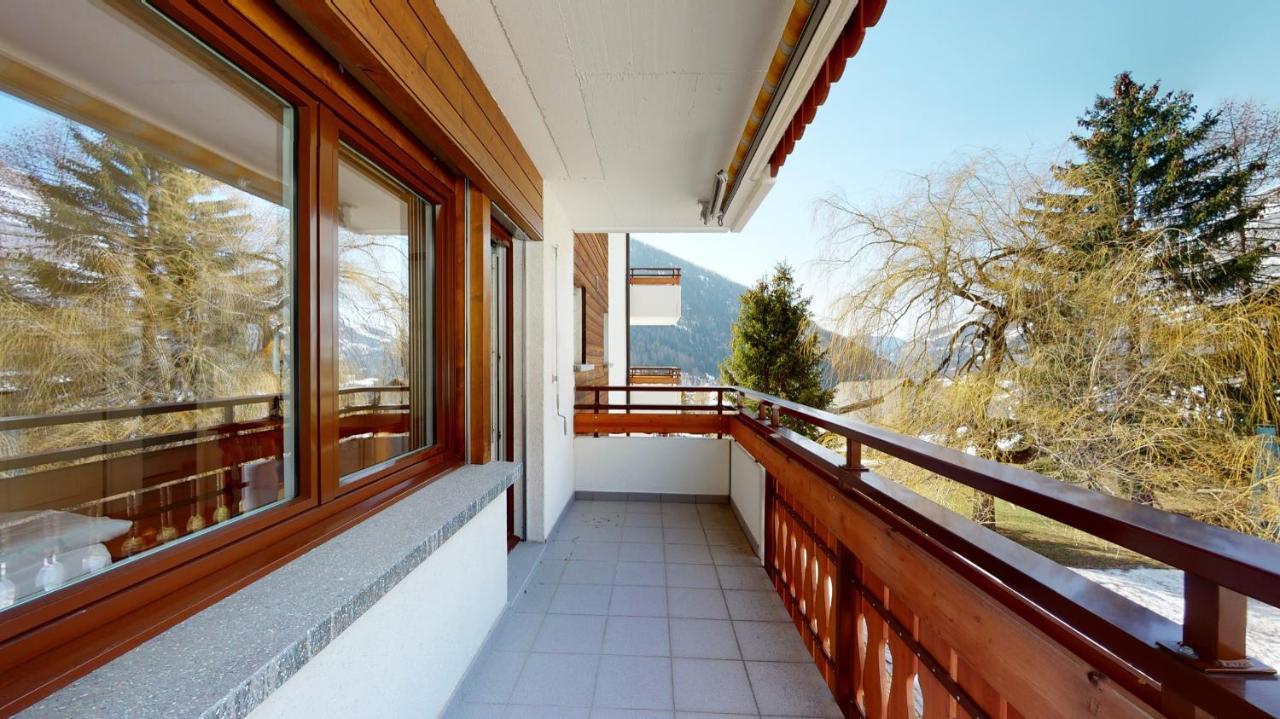Gonenstein Residence In Leukerbad, Entire Apartment/Studio With Balcony Zewnętrze zdjęcie