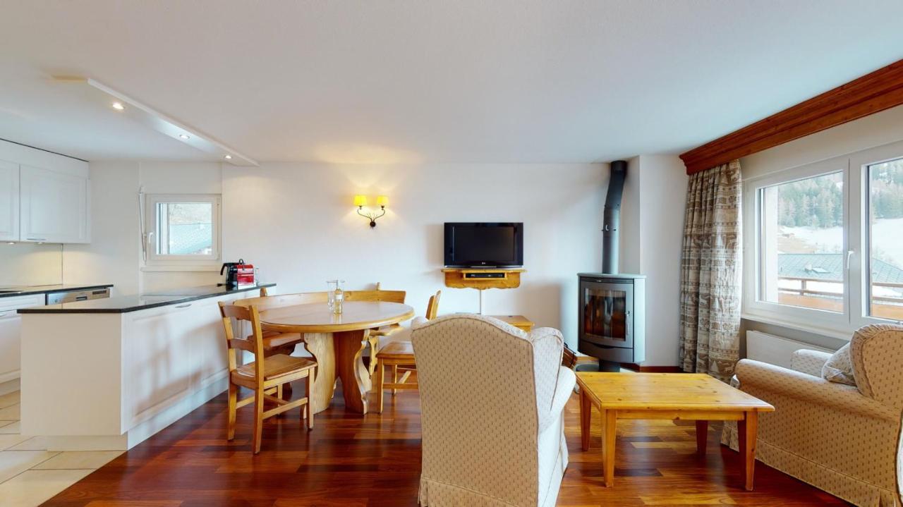 Gonenstein Residence In Leukerbad, Entire Apartment/Studio With Balcony Zewnętrze zdjęcie
