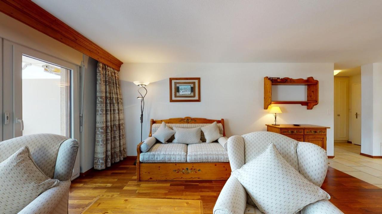 Gonenstein Residence In Leukerbad, Entire Apartment/Studio With Balcony Zewnętrze zdjęcie