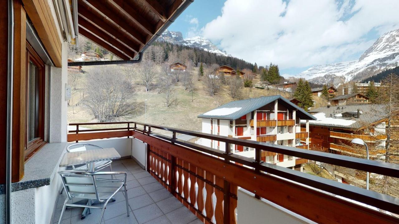 Gonenstein Residence In Leukerbad, Entire Apartment/Studio With Balcony Zewnętrze zdjęcie