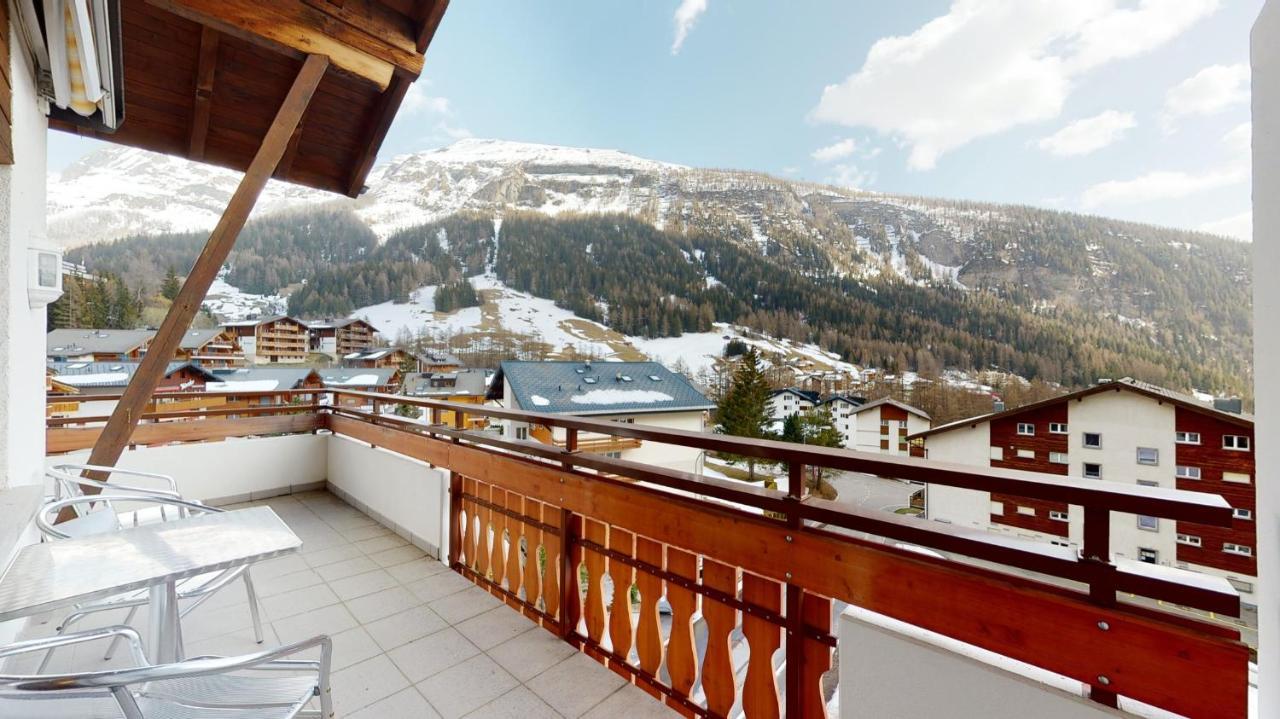 Gonenstein Residence In Leukerbad, Entire Apartment/Studio With Balcony Zewnętrze zdjęcie