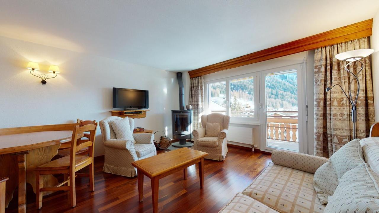 Gonenstein Residence In Leukerbad, Entire Apartment/Studio With Balcony Zewnętrze zdjęcie