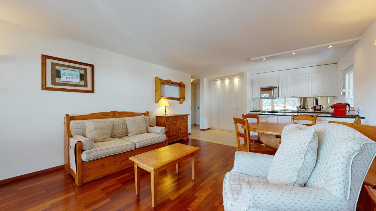 Gonenstein Residence In Leukerbad, Entire Apartment/Studio With Balcony Zewnętrze zdjęcie