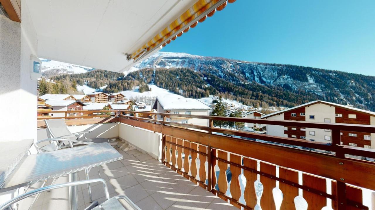 Gonenstein Residence In Leukerbad, Entire Apartment/Studio With Balcony Zewnętrze zdjęcie