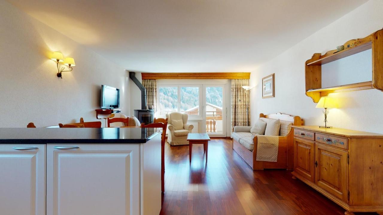 Gonenstein Residence In Leukerbad, Entire Apartment/Studio With Balcony Zewnętrze zdjęcie