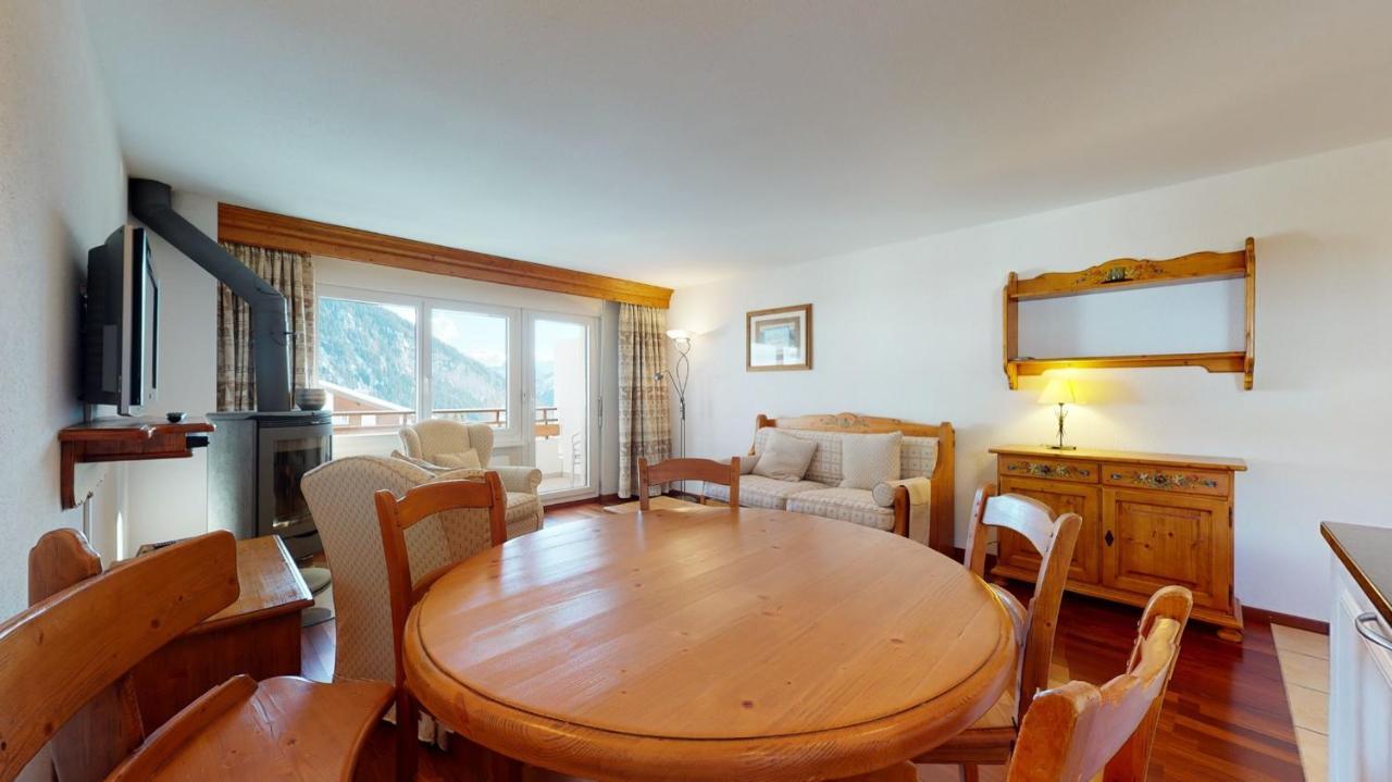 Gonenstein Residence In Leukerbad, Entire Apartment/Studio With Balcony Zewnętrze zdjęcie